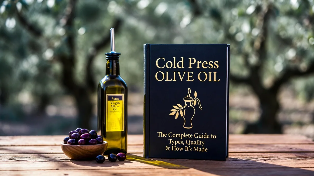 Cold press olive oil production process