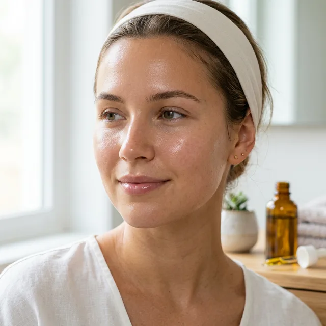 Clear glowing skin using olive oil skincare routine