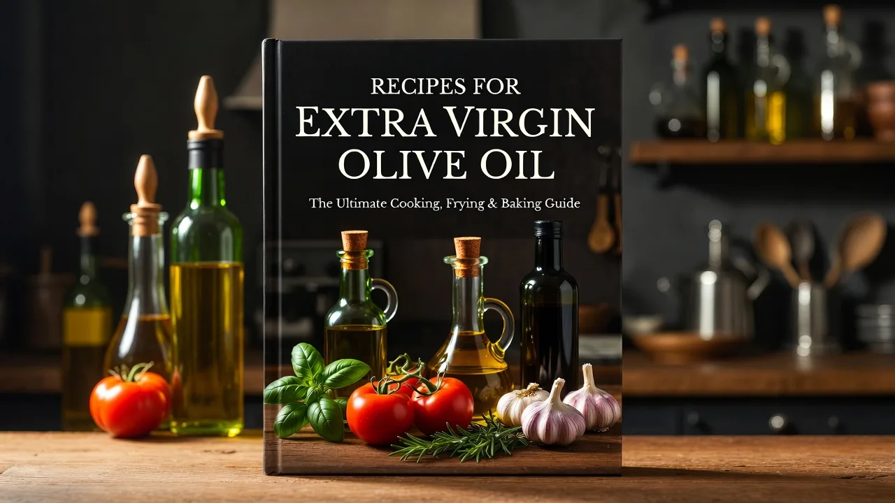 Delicious recipes prepared with extra virgin olive oil